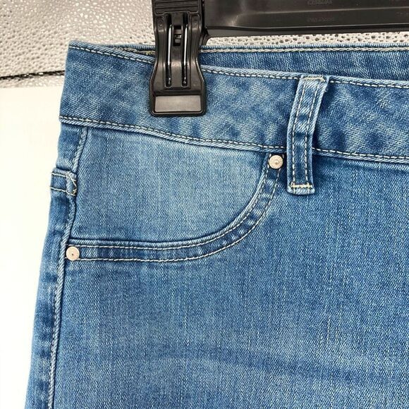 Refuge Austin Light Wash High Rise Stretch Flare Jegging Denim Jeans Size 11 - Picture 6 of 15